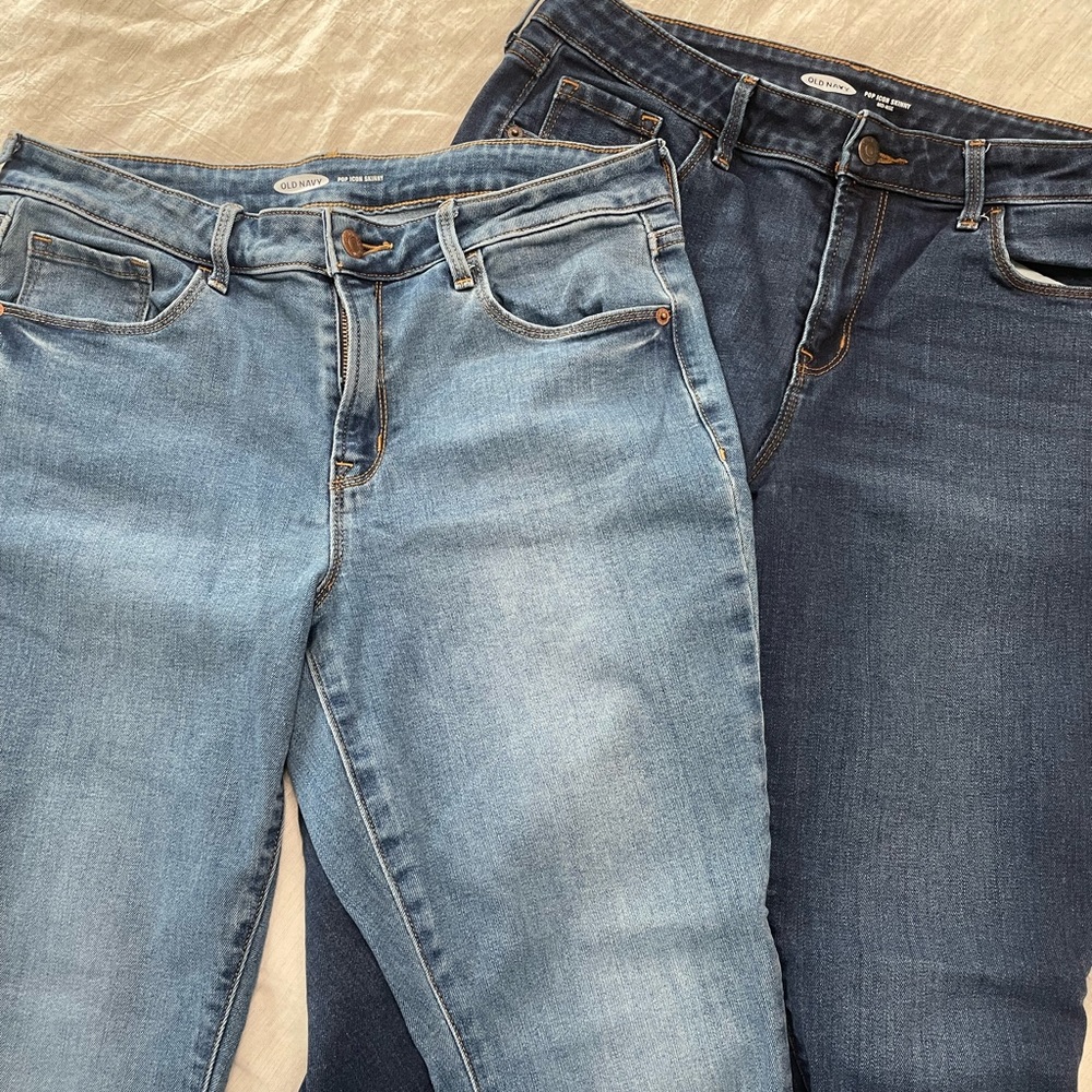Old Navy Pop Icon Skinny Jean Bundle (2)